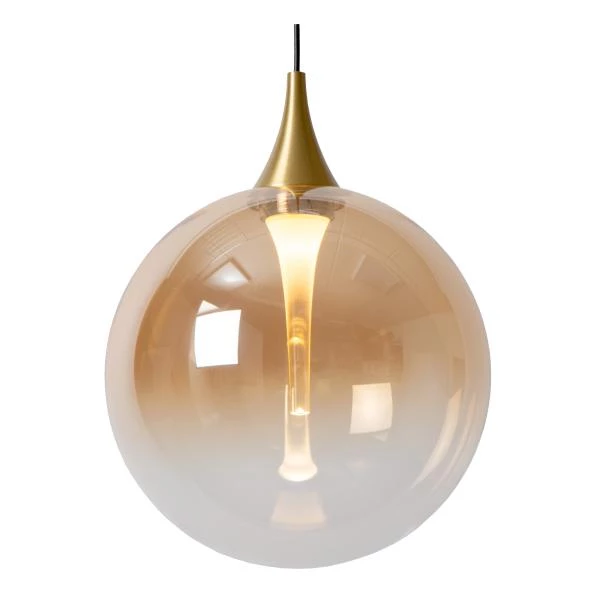 Lucide Premium GISELA - Lámpara colgante - LED Regul. - 8x3,9W 2700K - Ámbar - detalle 2